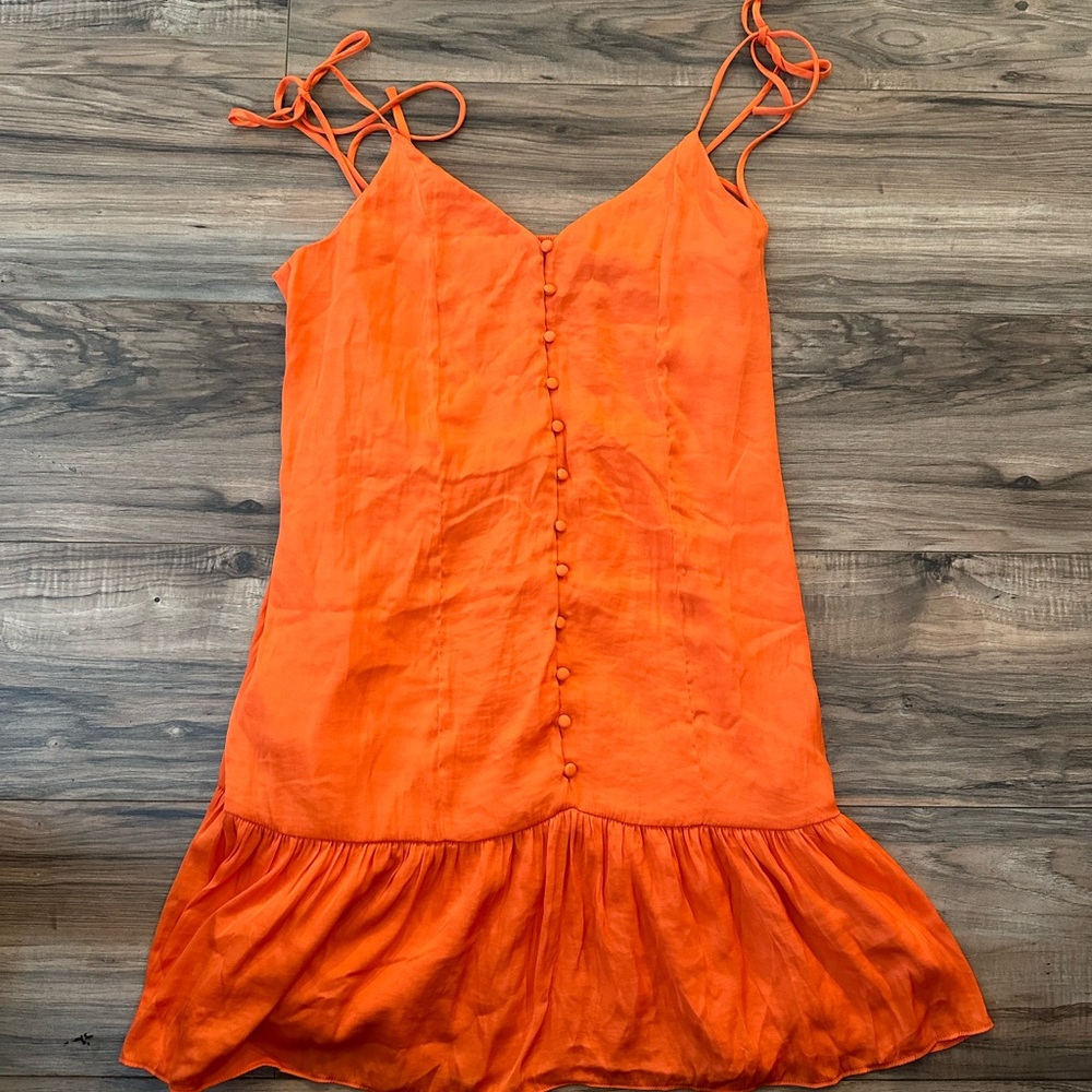 Naked Zebra Bright Orange Top